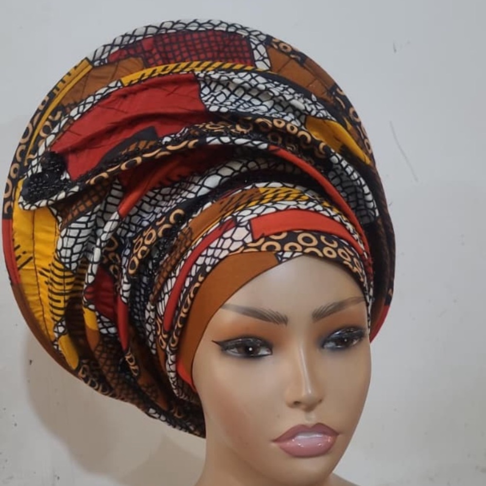 African Print Headwrap in Red, Black, and Brown

REASONABLE OFFERS ACCEPTED
